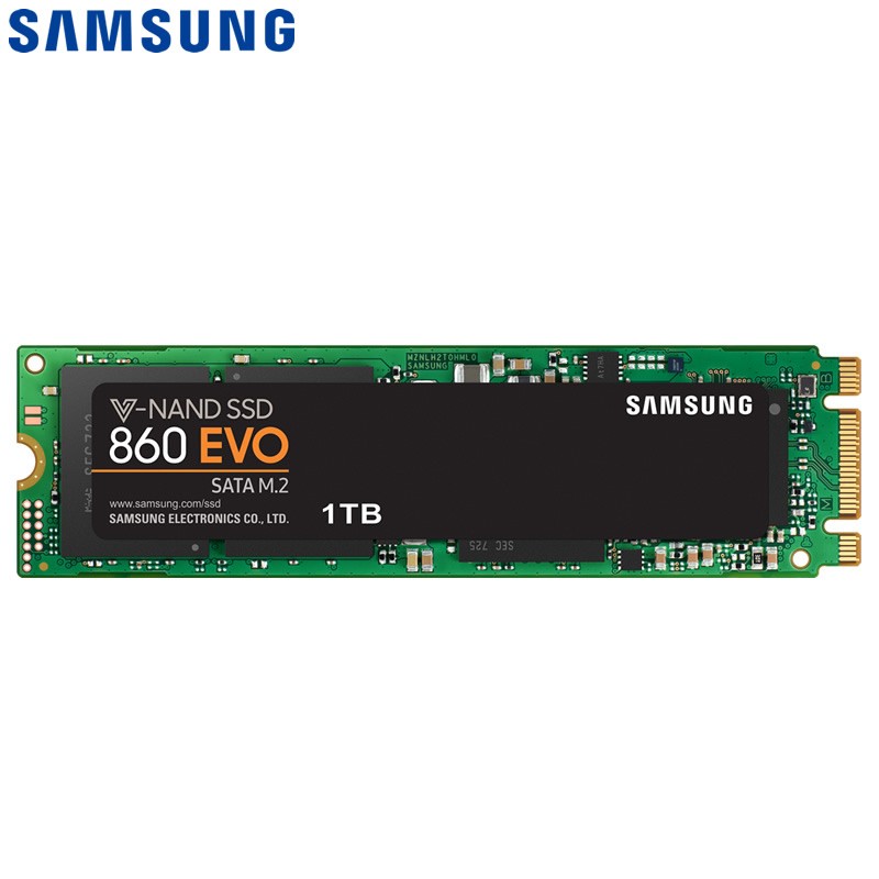 三星（SAMSUNG）1TB SSD固态硬盘 M.2接口(SATA总线) 860 EVO（MZ-N6E1T0BW）（一年包换）