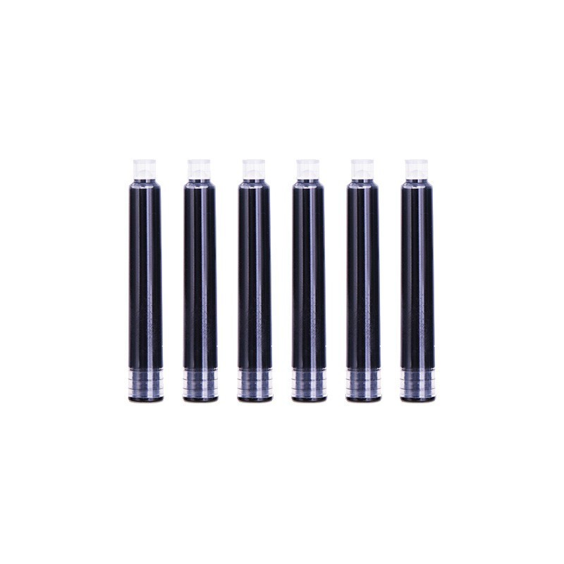 晨光（M&G）可替换钢笔墨囊 0.9ml/支 6支/小盒 黑色 AIC47635 12小盒装（72支）