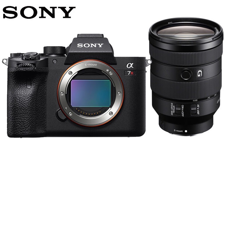 索尼（SONY）Alpha 7R IV/ILCE-7RM4/A7R4/A7R3升级全画幅微单数码相机 FE 24-105mm F4 风光人像镜头 套餐一