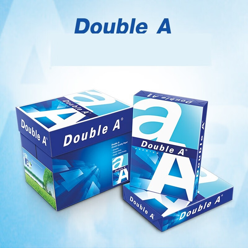 Double A a4纸达伯埃80g500张A4A3复印纸办公用品打印纸整箱批发进口（2500张） 80g A3 500张/包 5包/箱