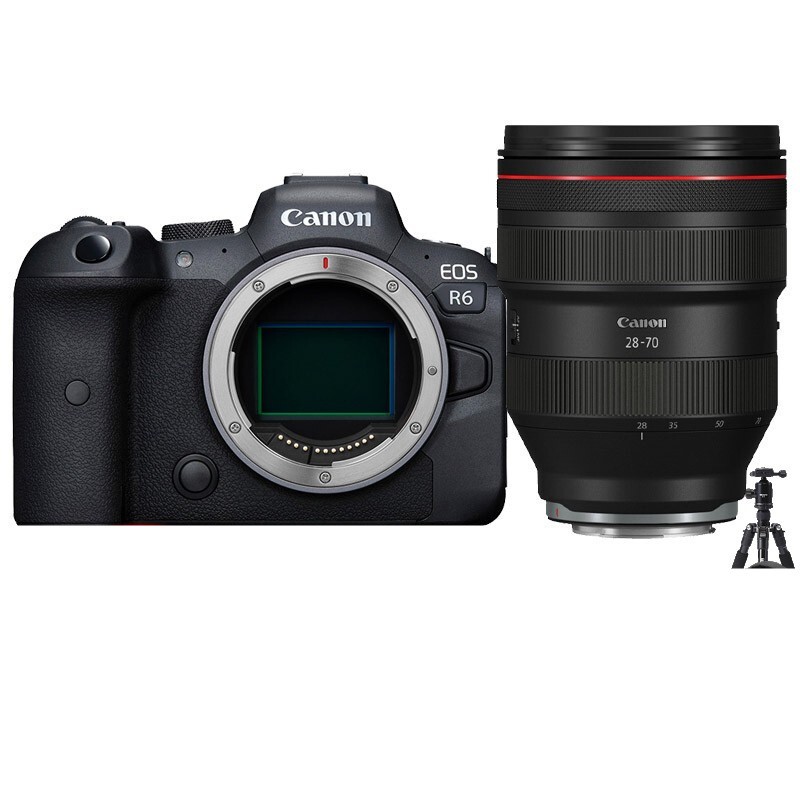 佳能（Canon）EOS R6 全画幅专微 Vlog微单相机 4K拍摄 RF 28-70mm F2 L USM镜头套装 官方标配两年质保