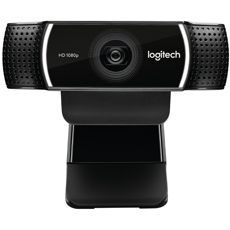 罗技（Logitech） C922高清网络摄像头 电脑视频会议网课教学摄像头 黑（两年质保）