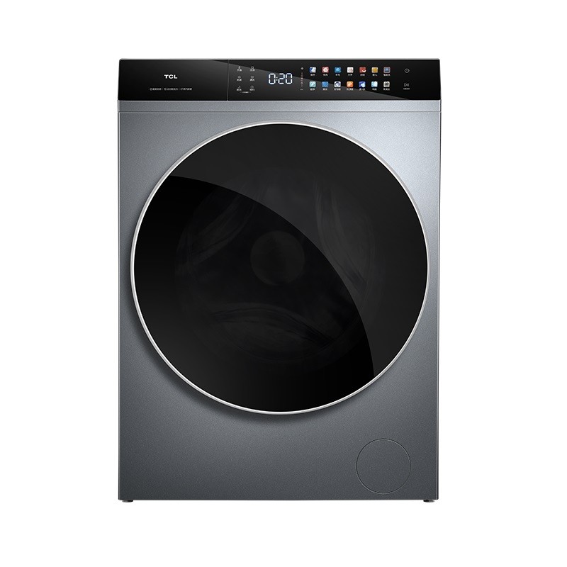 TCL G100P12-D极地蓝 10公斤洗衣机全自动免污滚筒 触摸彩屏 线下同款