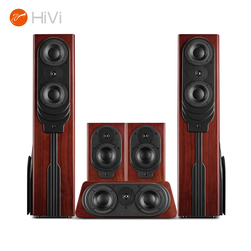 惠威 HiVi D5HT 单极 5.2声道家庭影院组合套装 电视音响 客厅电影音箱 杜比环绕声落地音响