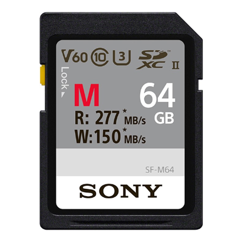 索尼（SONY）SF-M64/T2 CN（64G）内存卡 微单 相机 摄像机储存卡（五年质保）