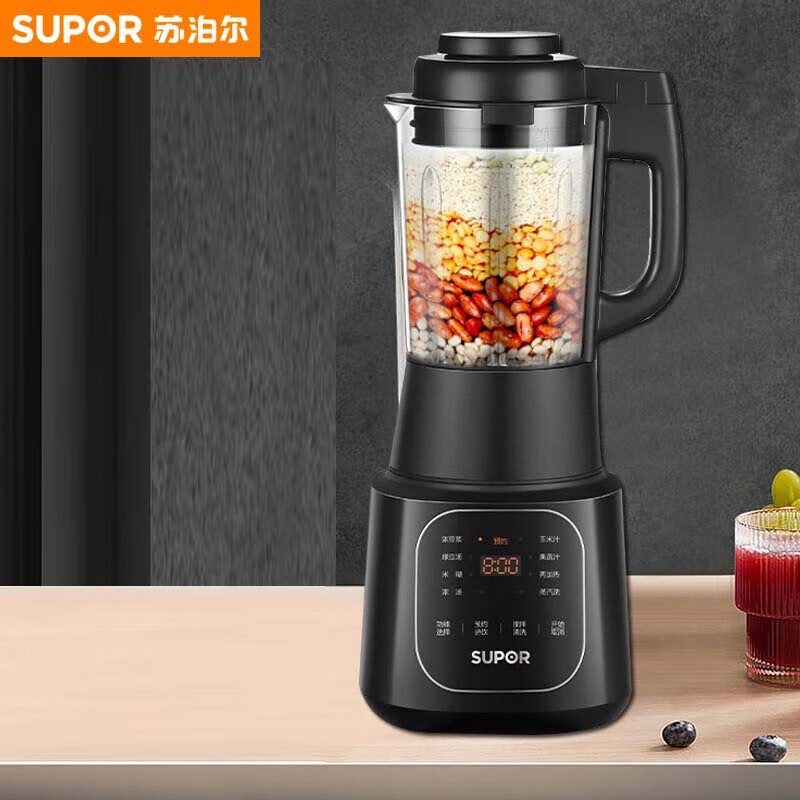苏泊尔（SUPOR）破壁机家用多功能预约加热料理机豆浆机榨汁机果汁搅拌辅食机 SP67S