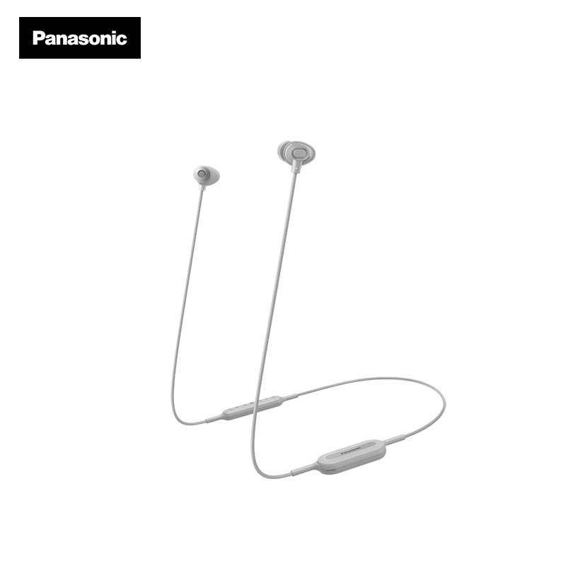 松下（Panasonic）NJ310B 无线蓝牙耳机 入耳式耳机 运动跑步健身耳机 手机带麦可通话耳机 办公 重低音 白色