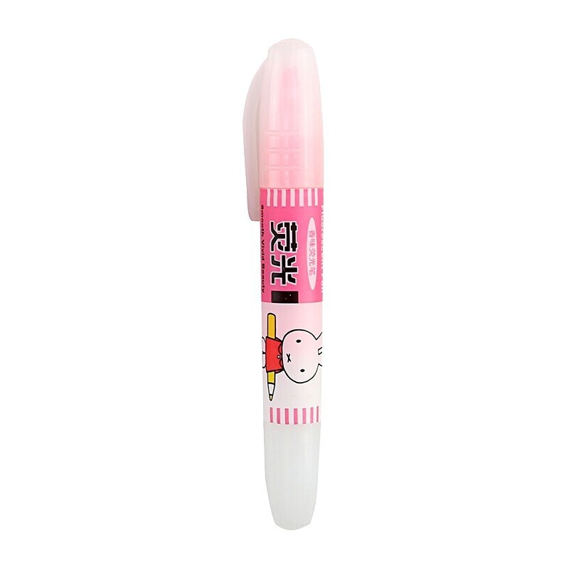 晨光（M&G）荧光笔米菲MF5301粉红 1盒，12支装