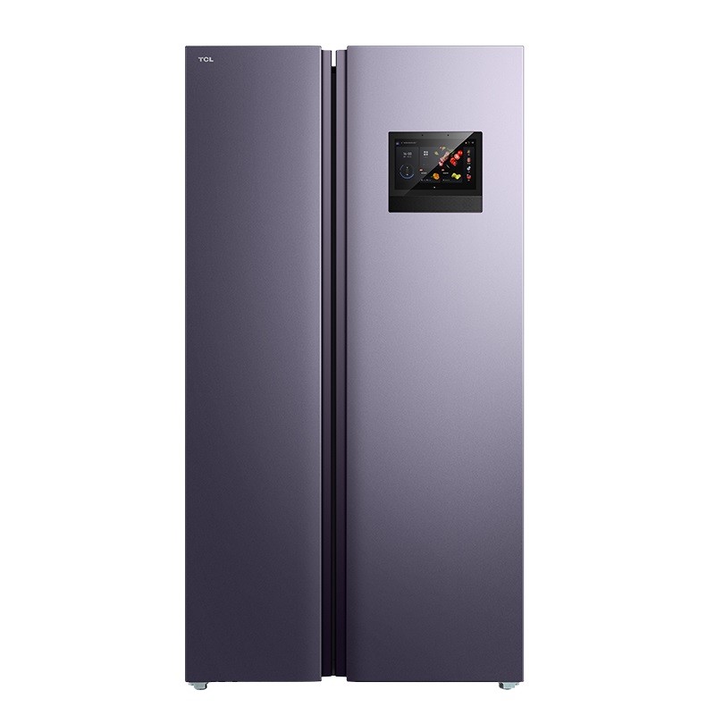 TCL R520P5-SA莫奈紫 大容量AI变频对开冰箱