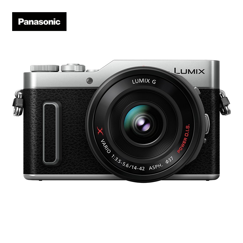 松下（Panasonic）GF10X微单相机数码相机电动镜头微单套机（14-42mm）美颜自拍 银色 +64G卡（3年质保）