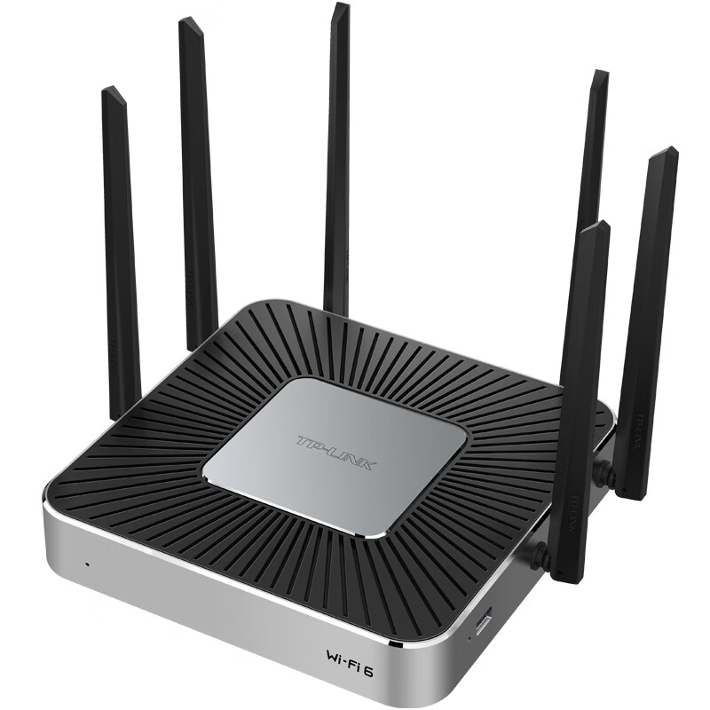 TP-LINK WiFi 6企业级无线VPN路由器 AX5400双频易展 2.5G网口 w