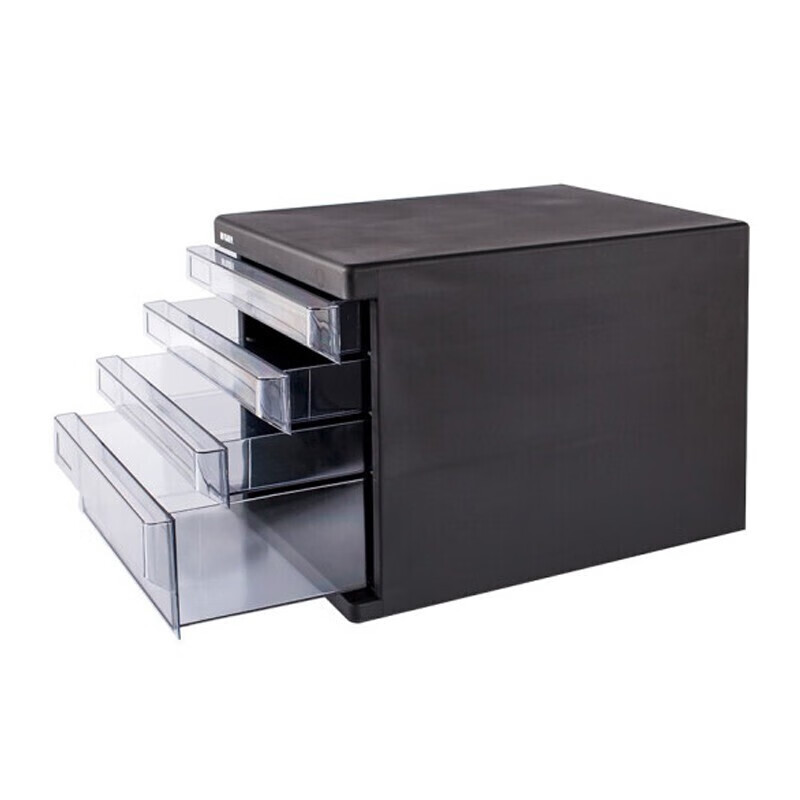 晨光（M&G）文件柜 四层文件管理柜 文件保管柜 资料档案柜 ADM95295 黑色单个装