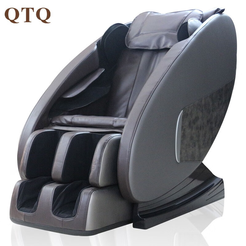 QTQ 按摩椅零重力 全身多功能全自動太空艙按摩沙發s350 深棕色