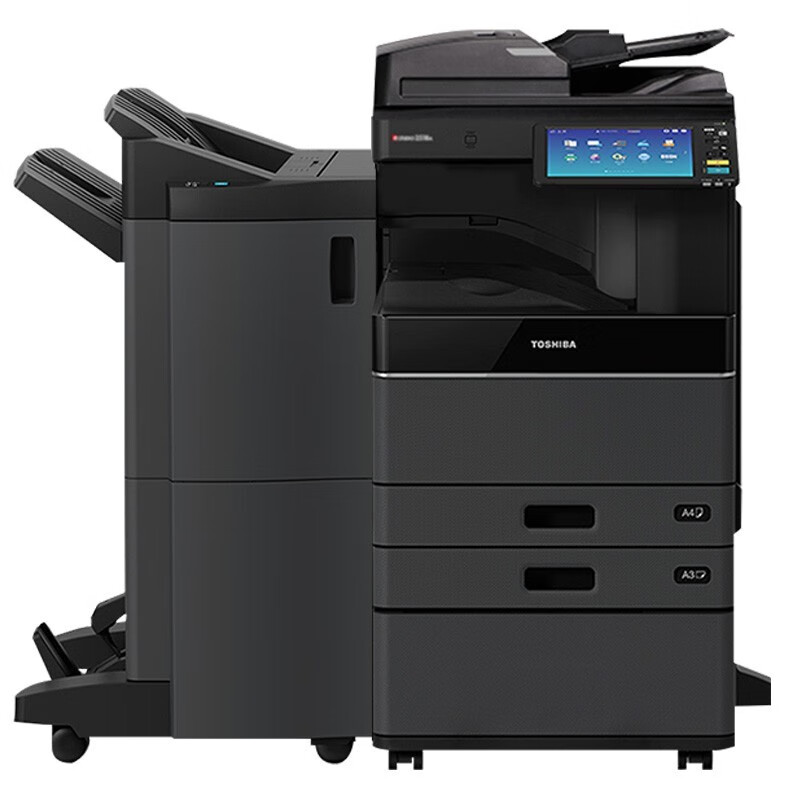 东芝（TOSHIBA）FC-4615AC多功能彩色复合机 A3激光双面打印复印扫描 主机+自动输稿器+双纸盒+脊缝式装订器