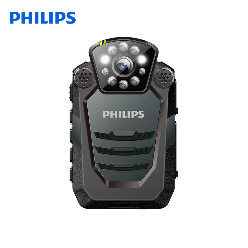 飞利浦（PHILIPS）VTR8200 便携音视频记录仪 工作记录仪 1296P高清红外夜