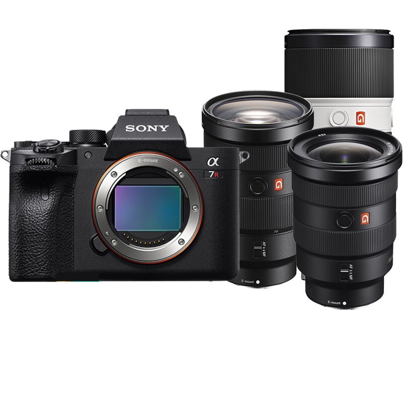 索尼（SONY）Alpha 7R IV/ILCE-7RM4/A7R4/A7R3升级全画幅微单数码相机FE16-35+24-70+70-200GM大三元 套餐二