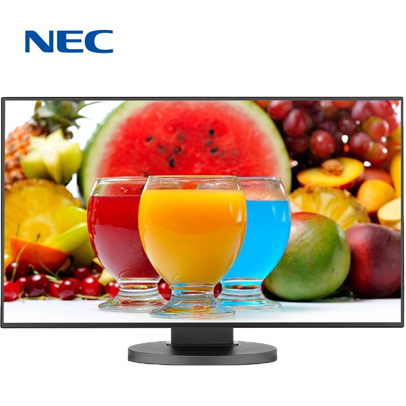 NEC EX241UN 24英寸 16:9宽屏 IPS面板 金融 专业色彩 自拼接超窄边系列专业显示器