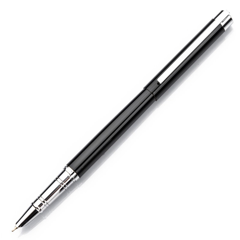 英雄（HERO）钢笔1063黑色铱金钢笔墨水笔暗尖