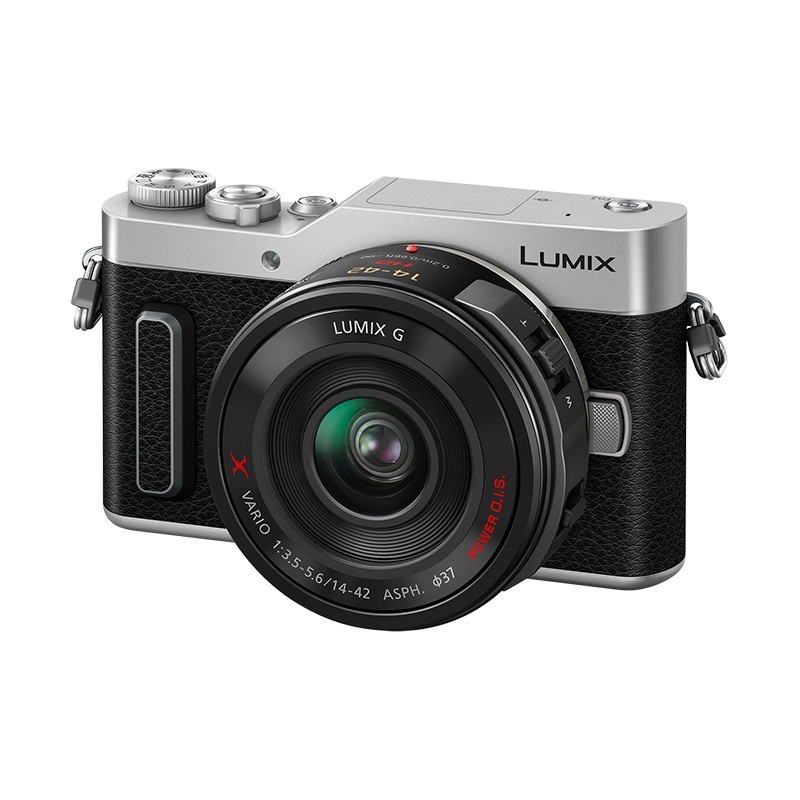 松下（Panasonic）GF10K/X自拍美颜微单相机翻转屏4K视频银色GF10X（14-42mm电动镜头）+64G卡（三年质保）