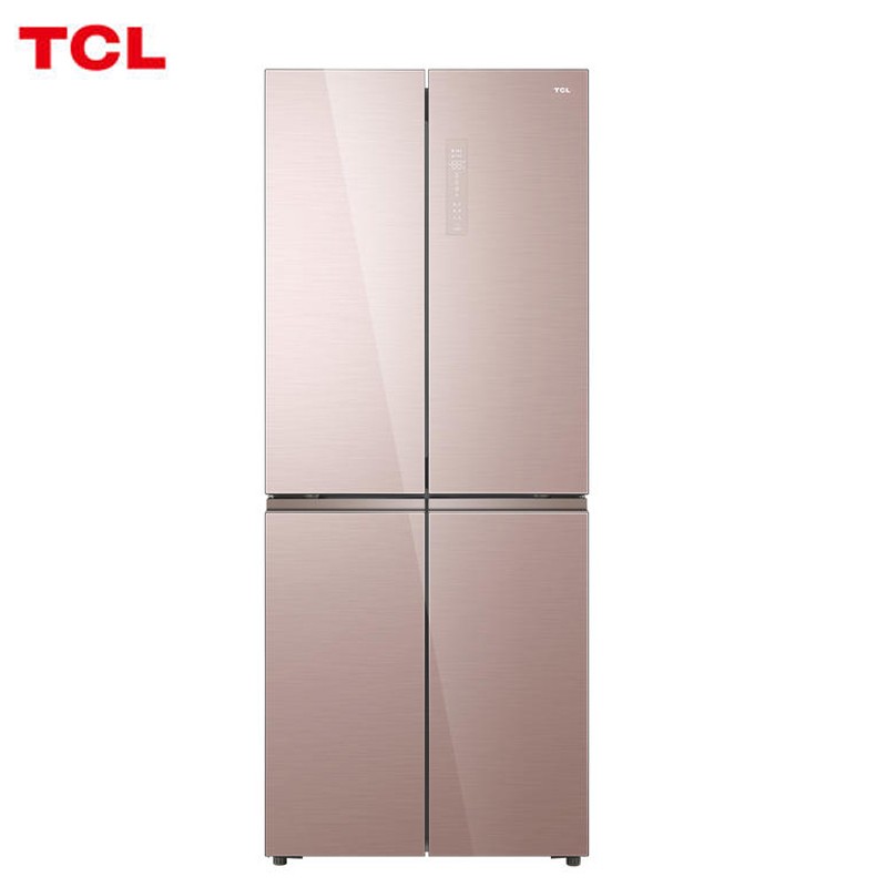 TCL R406P8-U 406升 负氧离子养鲜 WIFI智控 双变频 十字对开门冰箱 卡尔佩