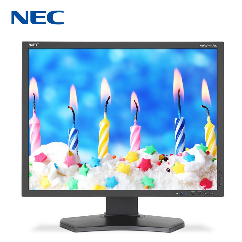 NEC P212-BK 21.3英寸 4:3方屏 IPS面板 专业色彩制图 设计 旗舰级桌面工业液晶显示器