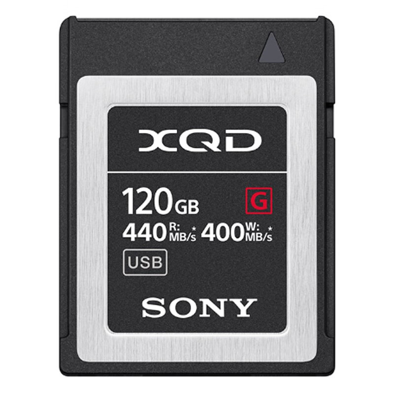 索尼（SONY）XQD存储卡QD-G120F 120G内存卡 440MB/s读取速度（五年质保）