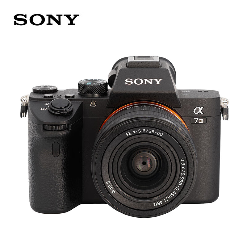 索尼 Alpha 7 III 28-60mm微单数码相机便携镜头套装（a7M3/A73/a