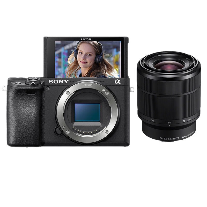 索尼（SONY）ILCE-6400/a6400 微单数码相机Vlog视频数码相机拆 FE 28-70mm 3.5-5.6套装（2年质保）