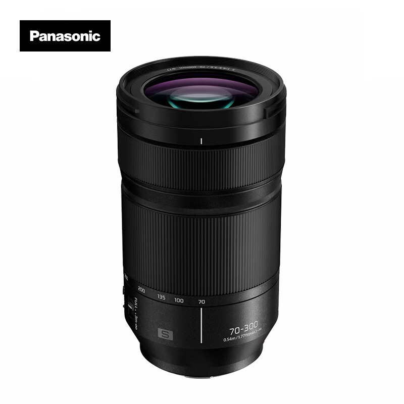 松下（Panasonic）70-300mm 全画幅微单相机远摄变焦镜头 (S-R70300）L卡口 风光 运动 体育 旅行（3年质保）