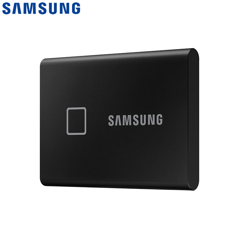 三星（SAMSUNG） 500GB Type-c移动固态硬盘（PSSD）T7 Touch 黑色 NVMe传输 1050MB/s （一年包换）