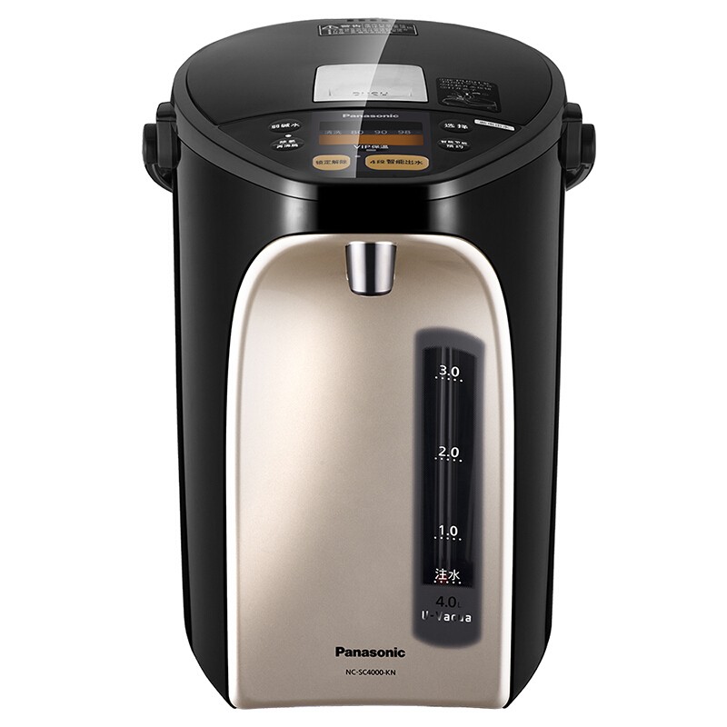松下（Panasonic）SC4000电水壶热水壶4升可预约多功智能三段控温保温壶烧水壶