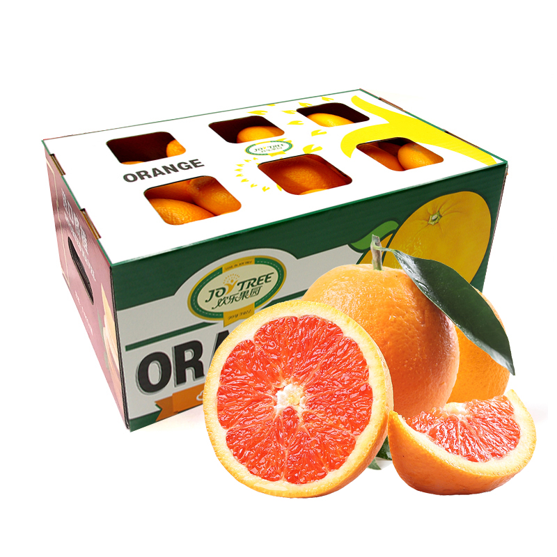 澳大利亚进口红心脐橙 橙子 巨无霸果4kg礼盒装 单果约230g以上 中秋水果礼盒