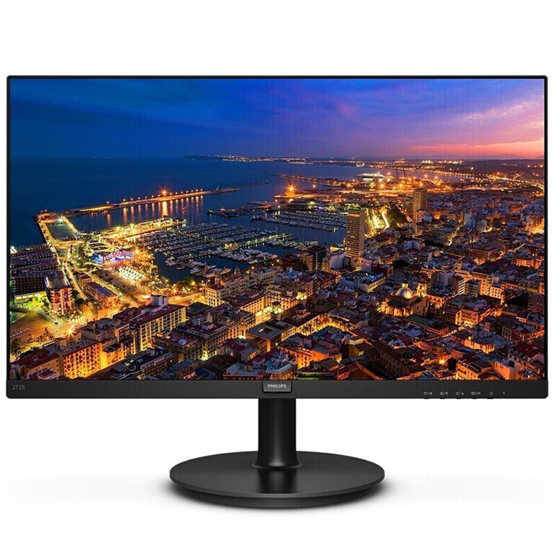 飞利浦 电脑显示器 27英寸IPS高清屏 101%sRGB广色域 防眩光不闪屏 272S9