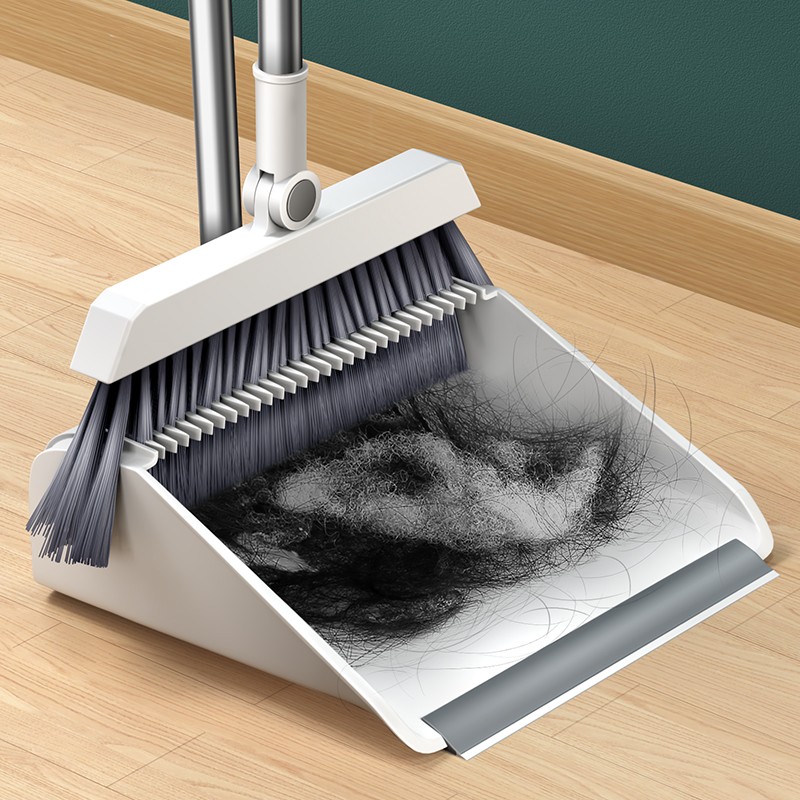 艺姿 防风梳齿型 扫把簸箕套装组合 家用扫地扫头发扫帚 笤帚（新旧款随机发货）YZ-YS3