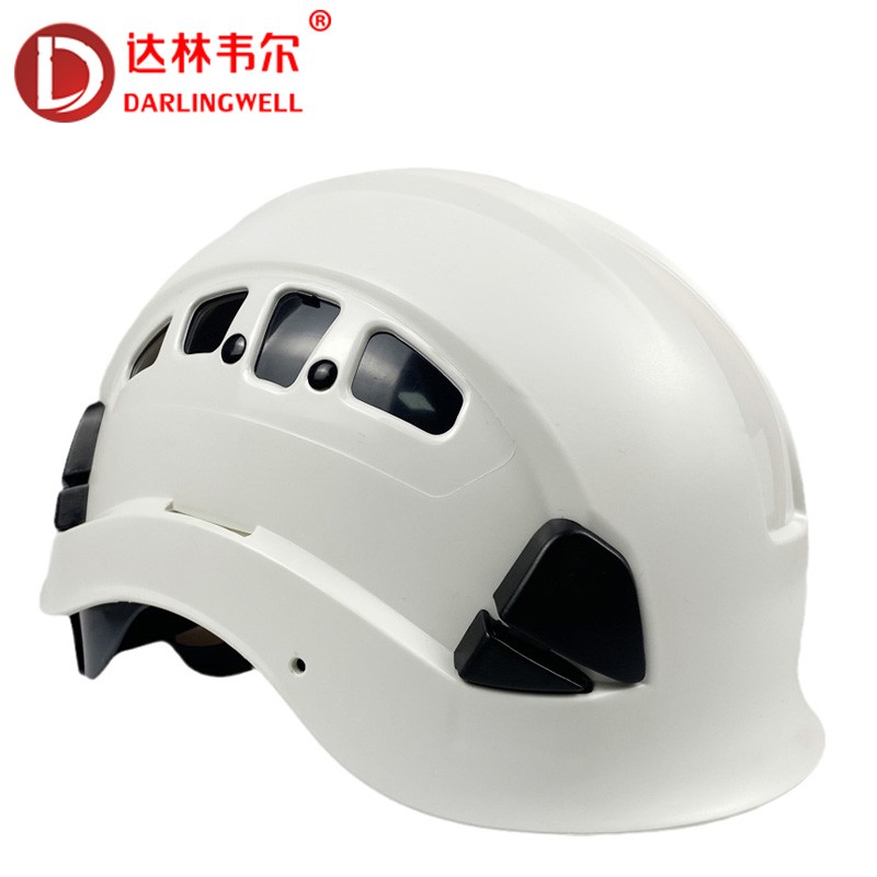 达林韦尔（DARLINGWELL）DL-A2 护目 防砸 安全帽 安全盔 工地 工程 工业 建筑 防砸 透气 印字 白色