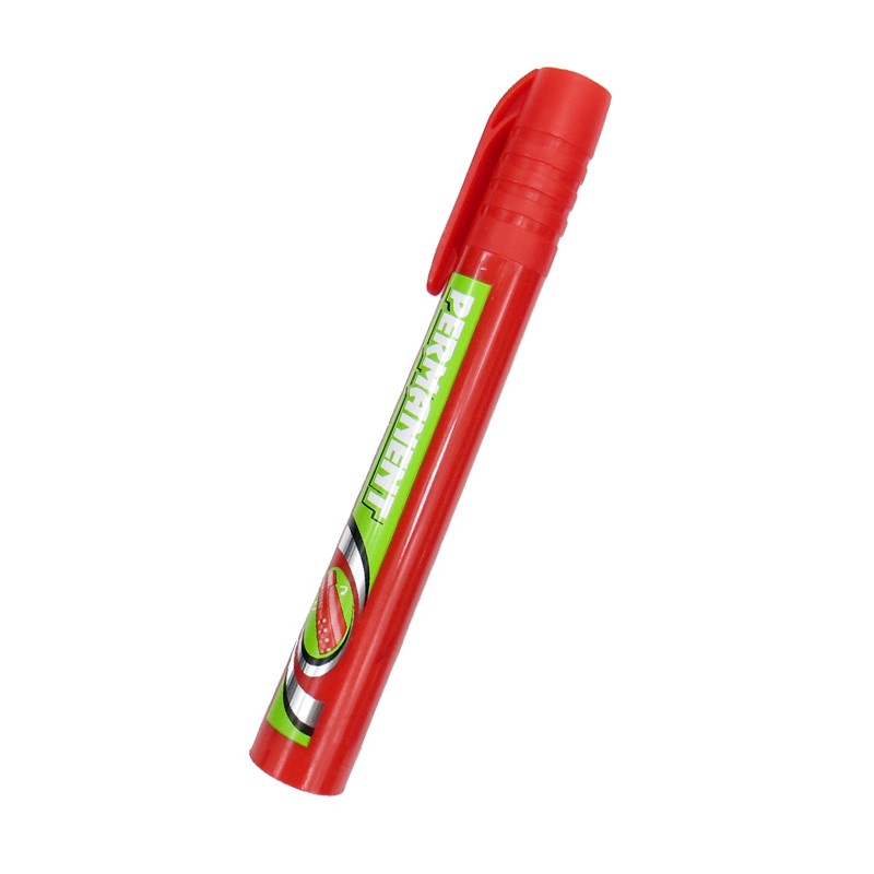 宝克 MP2903A记号笔单头油性笔 红色 12支
