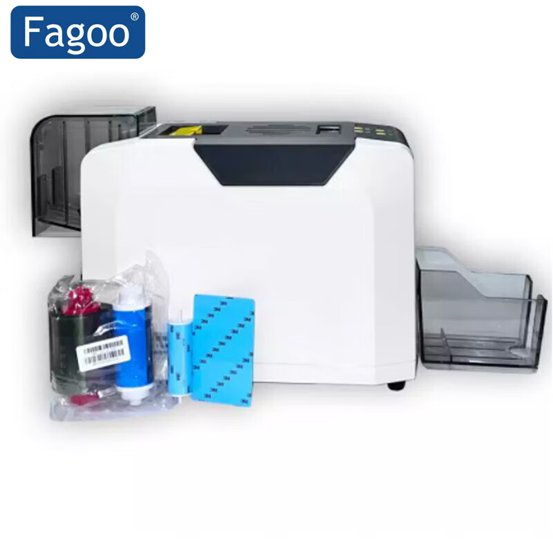 Fagoo P320E证卡打印机P320E彩色热升华卡片打印机社保卡证件会员卡工作证ic卡id卡国产法高p320e打印机标签