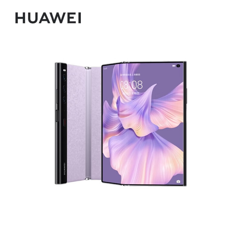 华为/HUAWEI 【M-Pen手写笔套装】Mate Xs 2 超轻薄超平整超可靠 8GB+256GB霜紫折叠屏手机