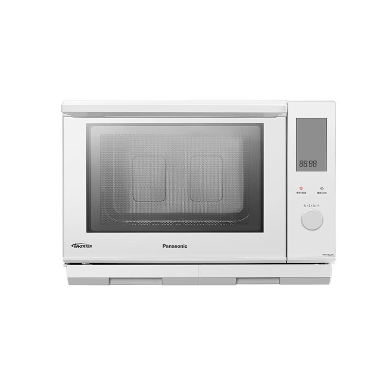 松下（Panasonic）蜂神系列NN-DS2200XPE 27升家用微波炉 微蒸烤一体机