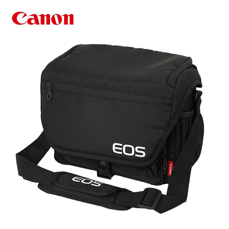 佳能（Canon）EOS单反相机包 中级单肩斜跨摄影包 黑色