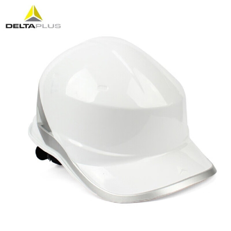 代尔塔 DELTAPLUS 102018 ABS绝缘安全帽带荧光条 织物内衬防砸防撞减震含