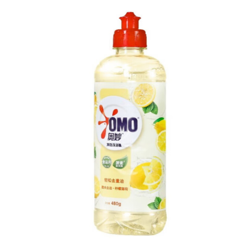 奥妙（OMO） 洗洁精柠檬去油 480g*24瓶整箱装