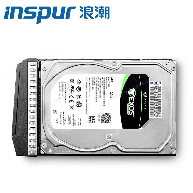 浪潮（inspur）企业级硬盘 4TB 3.5英寸 7200转 服务器专用硬盘