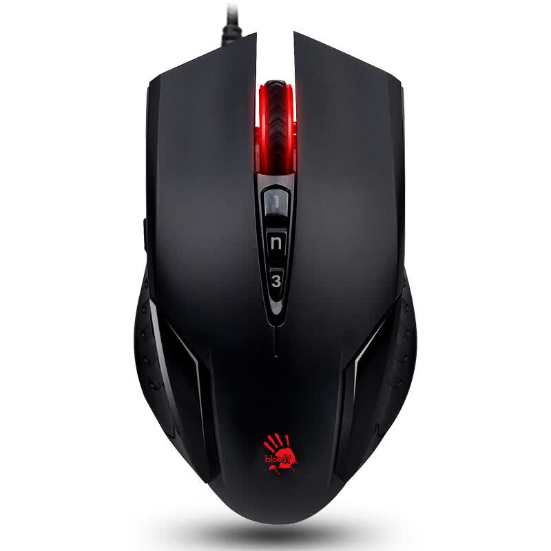 双飞燕（A4TECH）V5M 鼠标 有线鼠标 游戏鼠标 对称鼠标灵敏金靴 吃鸡鼠标 电竞游