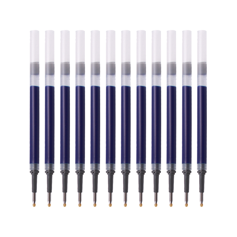 派通（Pentel）BLP75笔芯耐水速干中性笔芯LRP5蓝色替芯0.5mm 12支装