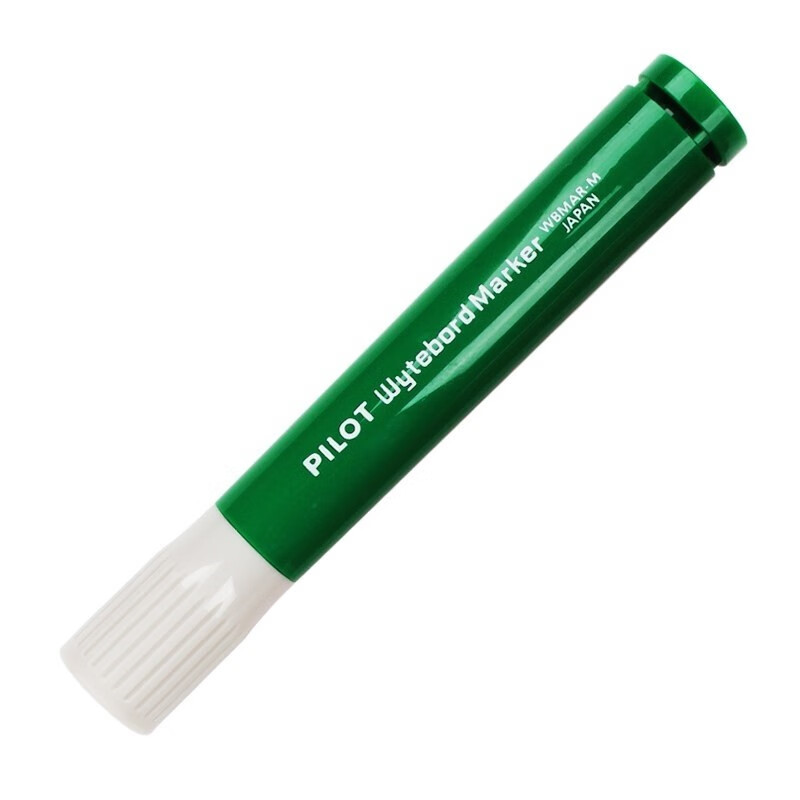 百乐 12支 水性可擦白板笔 绿色WBMAR-M-G