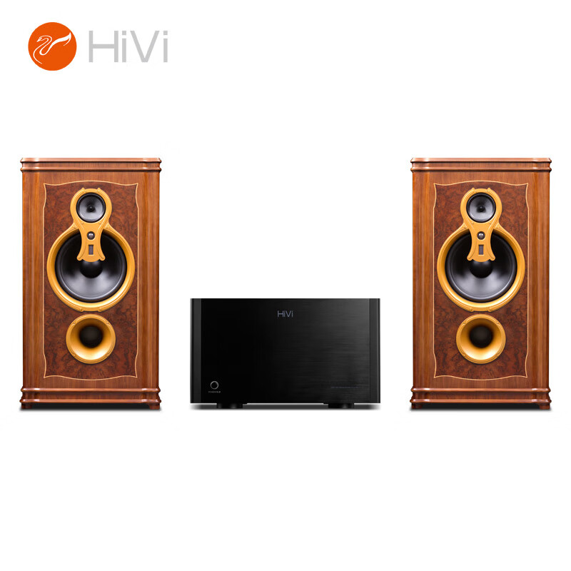 惠威（HiVi）F10+Q380功放 家庭影院音响2.0声道 HiFi落地式音箱 15寸超