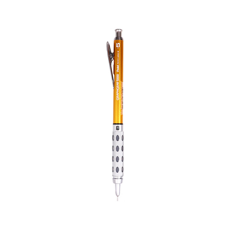 派通（Pentel）0.5mm自动铅笔 工程师绘图设计笔 全金属杆低重心活动铅笔 PG10