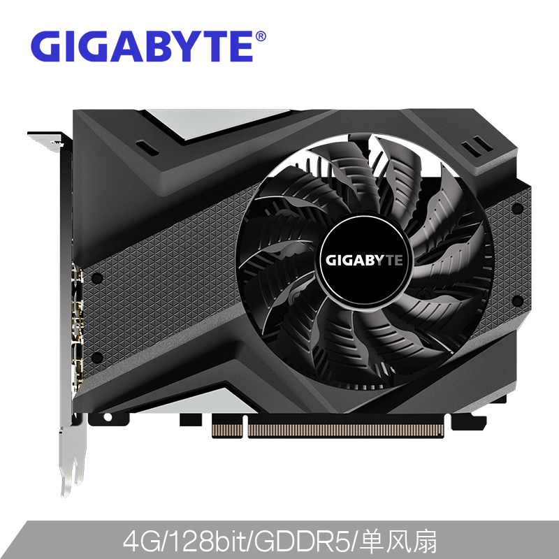 技嘉(GIGABYTE)GeForce GTX 1650 MINI ITX OC 4G/1