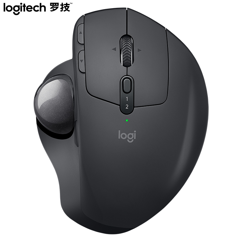 罗技（Logitech）MX ERGO 鼠标 无线蓝牙鼠标 办公鼠标 人体工学设计 优联 